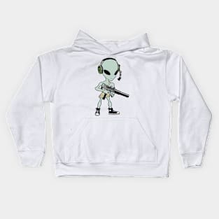 Extra Terrestrial Firepower Kids Hoodie